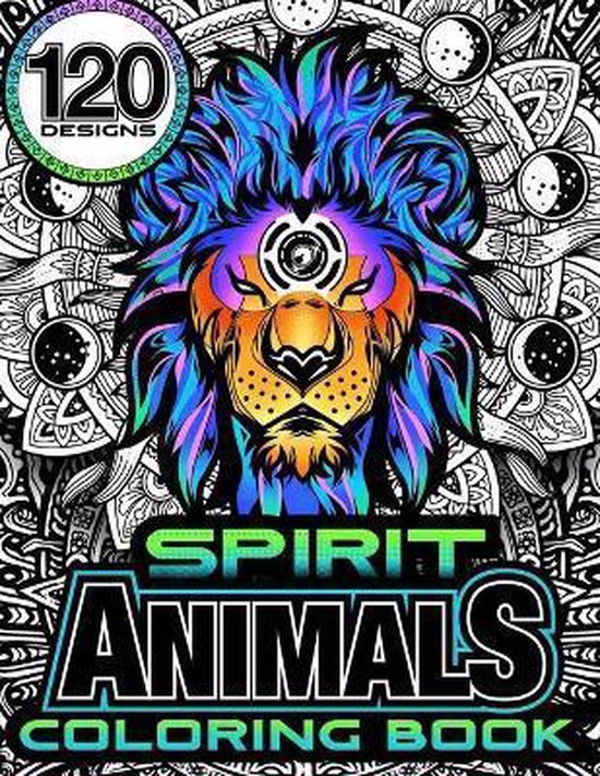 120 Designs Spirit Animal Coloring Book, Amoureux de l'Art