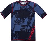 O'Neill - UV Zwemshirt voor jongens - AOP Skins - Blauw AOP - maat 104cm