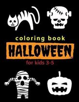 Halloween Coloring Book for Kids 3-5