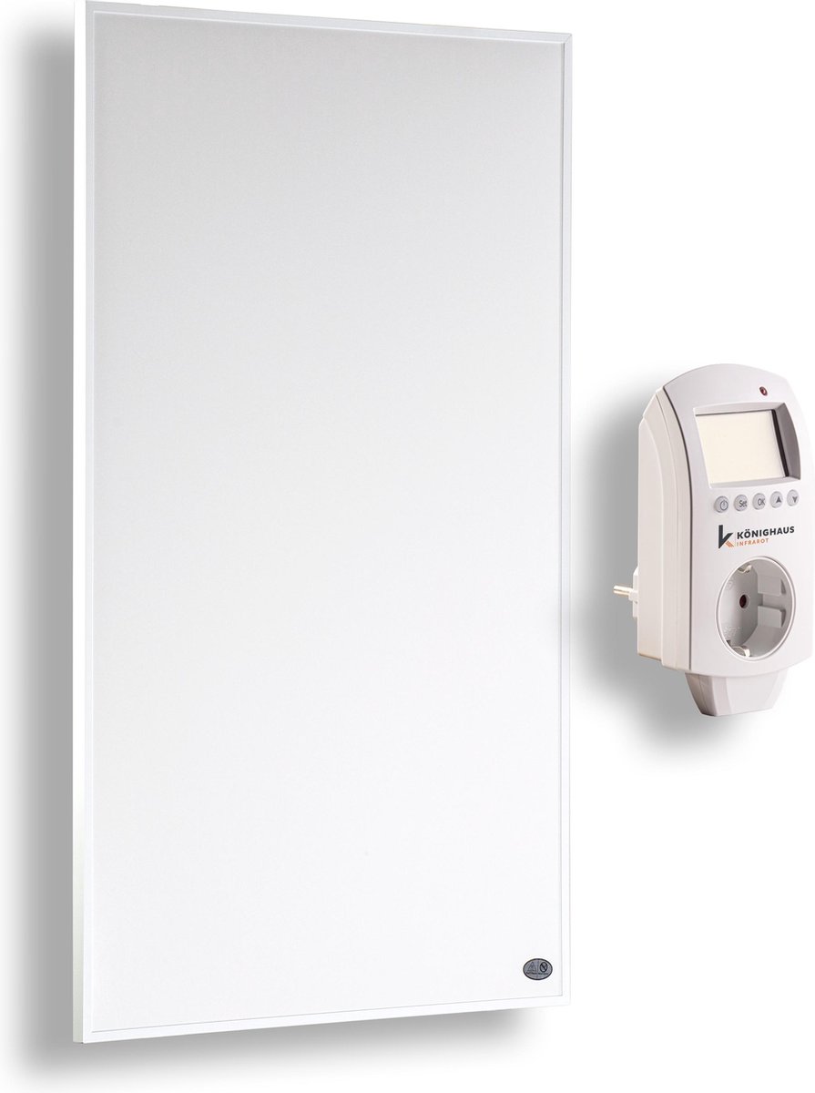 inoverhome - Infrarood Verwarmingspaneel 300W met Thermostat (5 jaar Garantie)