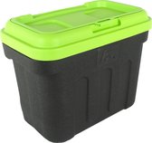 Maelson Dry Box 7.5- Voedselcontainer met bijgeleverd Schepje - Bewaarbox in 4 maten van 7,5 kg tot 20 kg Groen