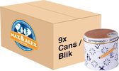 Max & Alex Stroopwafels in Bulk 9x Delfts Blauw Koekblik