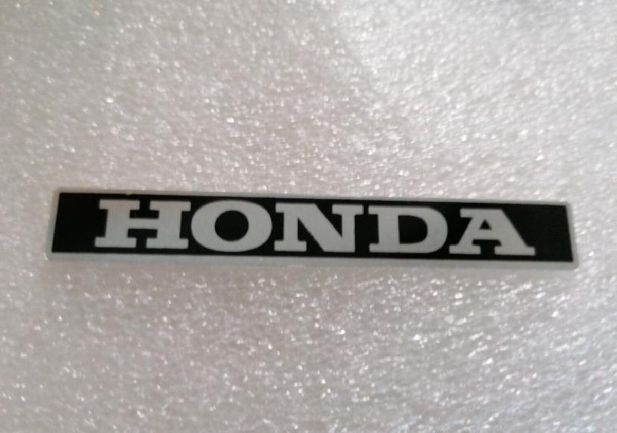 Honda camino frontmaskplaatje aluminium