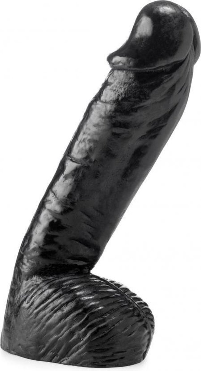 Goedkoopste XXLTOYS - Piotr - Large Dildo - Inbrenglengte 25 X 7.5 cm - Black - Uniek Design Realistische Dildo – Stevige Dildo – voor Diehards only - Made in Europe