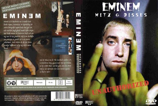 Cover van de film 'Eminem - Hitz & Disses'