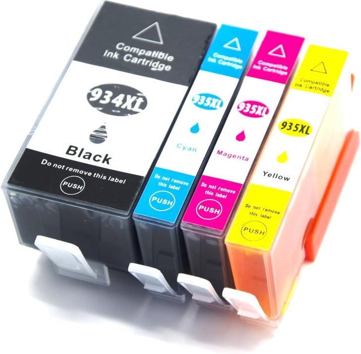 Inktdag inktcartridges voor HP 934XL HP 935XL inktcartridges hp 934xl / hp 935xl multipack van 4 kleuren (1*BK C M en Y) voor HP Officejet Pro 6230 HP Officejet Pro 6820 HP Officejet Pro 6830 HP OfficeJet Pro 6800