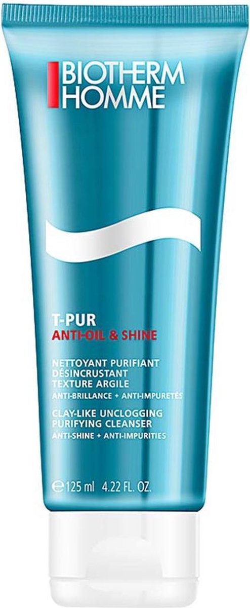 Goedkoopste Biotherm - T-Pur Anti - Oil & Shine Cleansing Gel Exfoliating & Detoxifying żel do mycia twarzy złuszczająco - oczyszczający 125ml