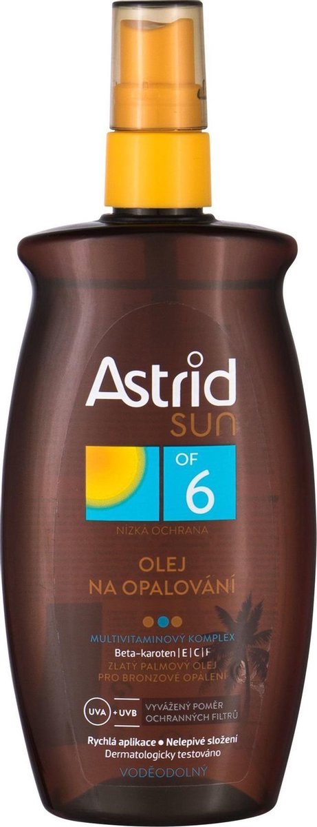 Astrid - Sun OF 6 Sunbathing Oil - 200ml