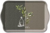 Ambiente Tray Melamine 13X21cm Oil And Olives