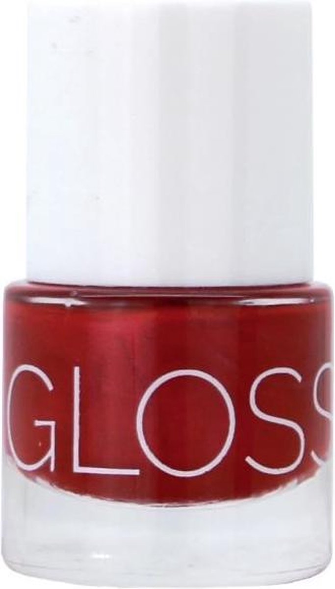 Glossworks Nagellak Ruby On Nails Dames 9 Ml Vegan Rood