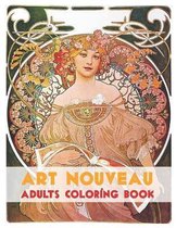 Art Nouveau Adults Coloring Book