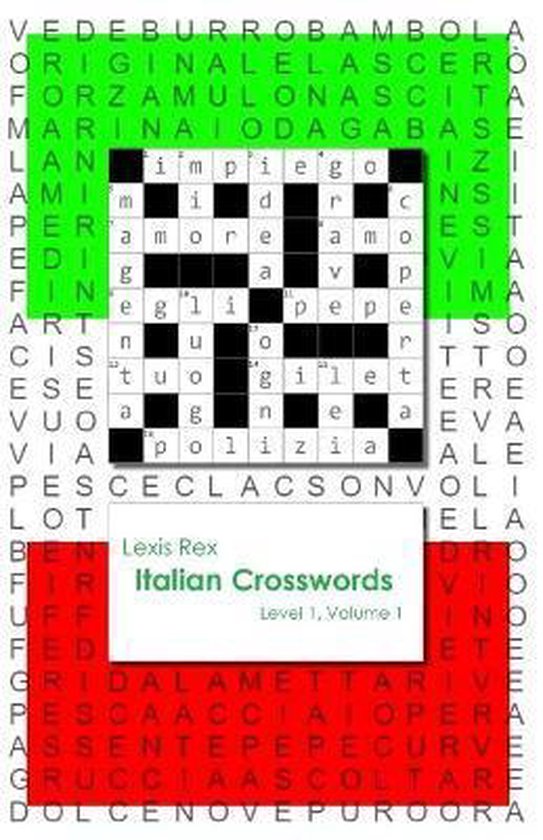 Italian Crosswords Level 1 Italian Crosswords 9781925561005 Lexis