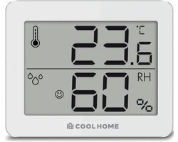 CoolHome HM 2101 – Thermometer – Hygrometer – Thermo/Hygrometer – Wit Design