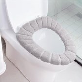 3X Toiletbril Hoes - WC Bril Cover - Universeel Uitrekbaar - Herbruikbaar WC-Brilhoesje - Wasbaar met de hand (niet in wasmachine) (Bekijk instructievideo)