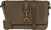 Burkely Soul Sam Dames Crossover M Crossbody Tas - Olijf