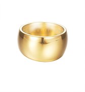 Esprit steel ring purity gold - ESRG12354B170