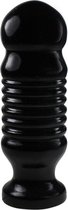 XXLTOYS - Aman - XXL Plug - Inbrenglengte 17 X 6 cm - Black - Uniek design Buttplug - Stevige Anaal plug - Made in Europe