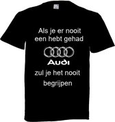 Audi T-shirt maat S