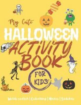 My cute halloween activity book for kids