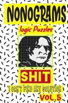 Nonogram logic Puzzle Shit I can't Find Any Solution