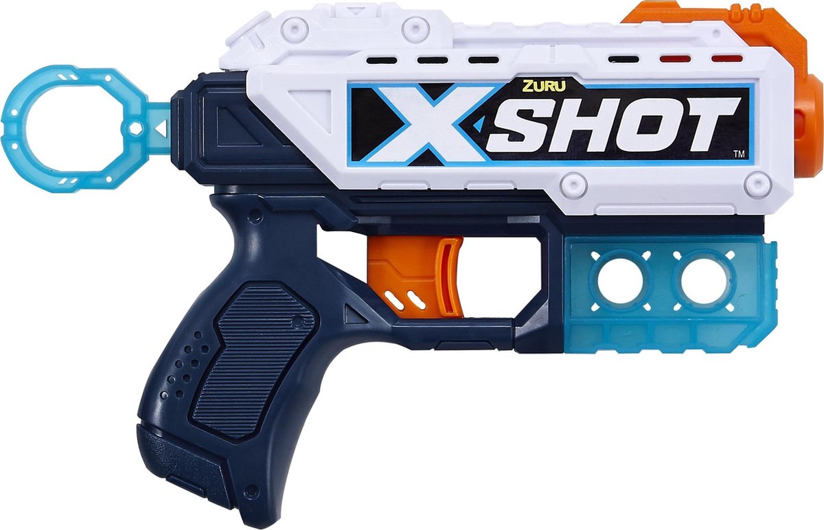 ZURU Pack X-Shot Fusil double canon Vigilente + baril de 200 fléchettes -  Cdiscount Jeux - Jouets