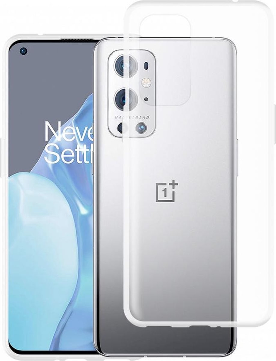 OnePlus 9 Pro TPU Case hoesje - Mobilize - Effen Transparant - TPU (Zacht)