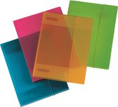 Aurora lot de 12 pièces Document / Elasto Box couleurs assorties dos 3 cm