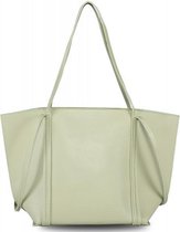 Dielay - Tas Dames - Kunstleer - 45x28x17 cm - Lichtgrijs
