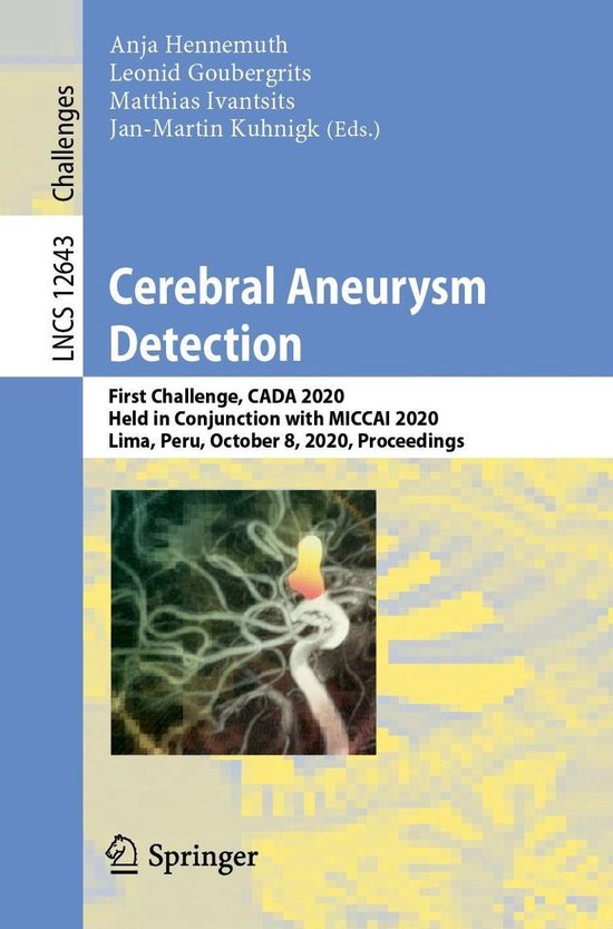 Springer Nature Proceedings Computer Science - Cerebral Aneu ... - cover