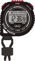 Q&Q stopwatch - grote display - HS48 -zwart