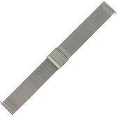 Morellato PMX010ESTIA Horlogebandje - Quick release - Staal - Zilverkleurig - 18 mm