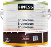 Finess Bruinoleum | 2,5 L | Impregnerend | Waterafstotend | Voor Buiten | Gebruiksklaar | Klusverf