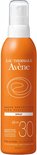 Oranje spuitbus Avène zonbescherming, SPF 30, 'HAUTE PROTECTION HIGH PROTECTION SPRAY', waterresistent.