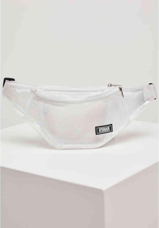 Urban Classics - Transparent Shoulder Bag transparent white one size Schoudertas - Wit