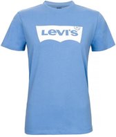 Levi's Housemarked - Heren t-shirt korte mouw - Ronde hals - Regular fit - 100% katoen - Blauw-wit - S