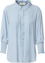 Cream blouse nola Smoky Blue-38 (M)