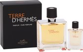Hermès Terre d'Hermès Geschenkset - Eau de Parfum + Mini Eau de Parfum
