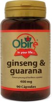 Ginseng + Guarana 400 Mg 90 Caps
