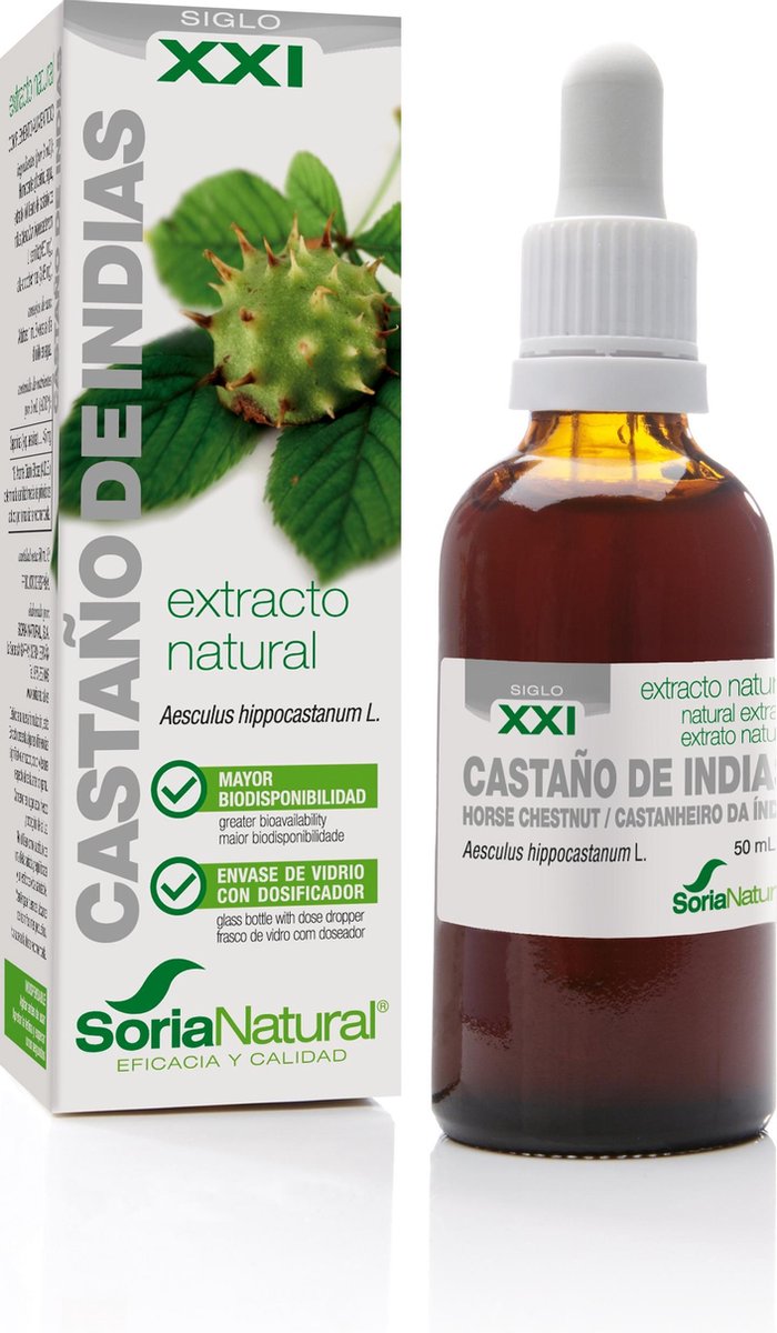 Soria Natural Castaño De Indias Extracto Natural 50ml