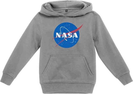 Urban Classics NASA Kinder hoodie/trui -Kids 146- NASA Grijs | bol.com