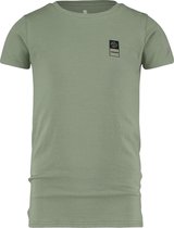 Vingino T-shirt Crew Jongens Katoen Legergroen Maat 128