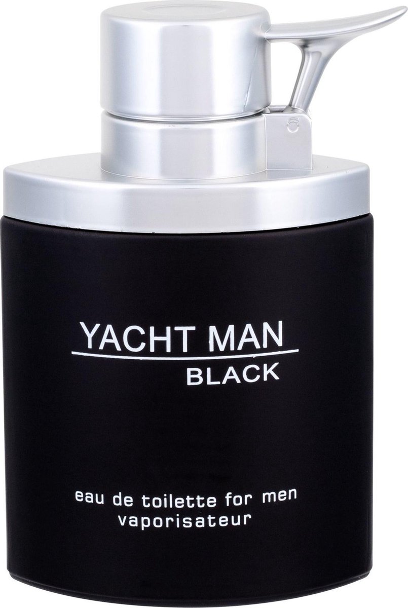 Yacht Man Black By Myrurgia Edt Spray 100 ml - Fragrances For Men