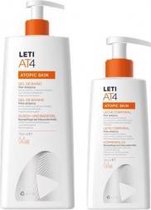 Leti At4 Pack Atopic Skin Bath Gel Dermograso 750ml + Moisturising Cream 200ml