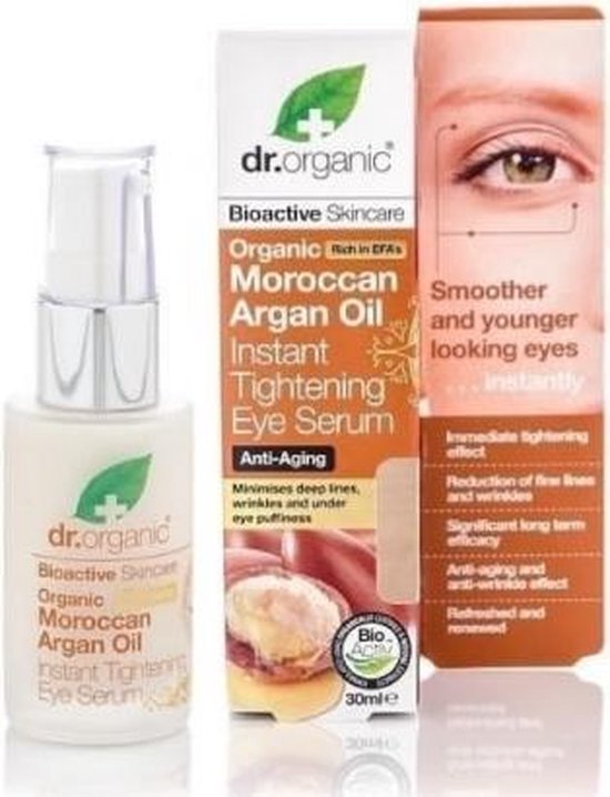 Dr Organic Argan Eye Serum 30ml bol.com