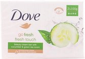Dove Zeep - Go Fresh Touch Komkommer 2 x 100 gram