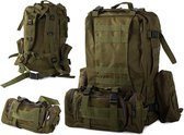 Verk group survival militaire rugzak , 48,5 liter , 50x55x16 cm.