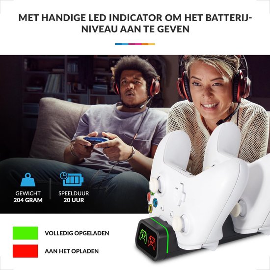 PowerA Duo-Ladestation f?r Xbox Series X|S - Wei? (EU