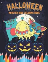 Halloween monster kids coloring book: Funny Halloween coloring workBook for Kids, Children, Boys, Girls and Toddlers Ages 2-4, 4-8, size