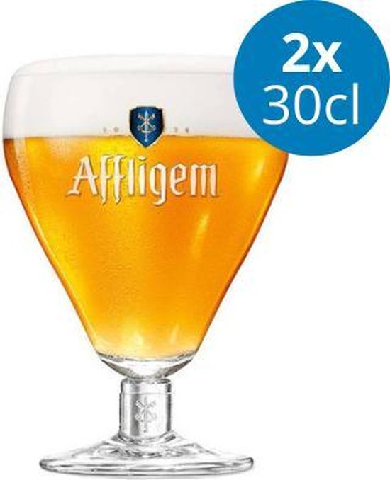Affligem Bierglazen - Speciaalbier - Glas - 2 stuks cadeau geven