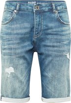 Cars Jeans - Korte spijkerbroek - Orlando Damaged Den - Green Cast Used